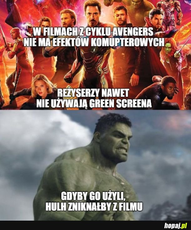 Ciekawostka z filmów Avengers 