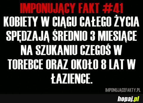 Imponujący fakt