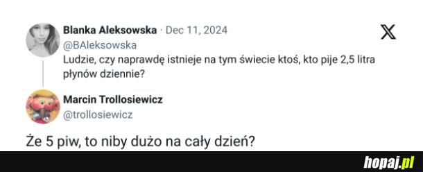 Picie płynów