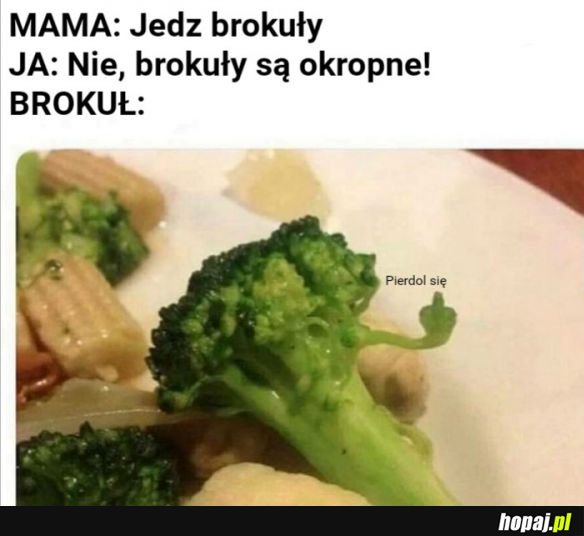 Jedz brokuły