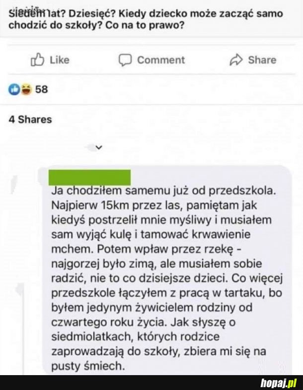 Trzeba być twardym