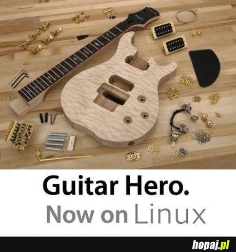 Guitar Hero - teraz na Linuxa