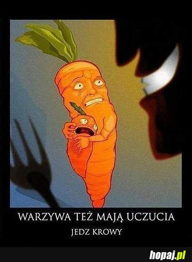 Warzywa też mają uczucia