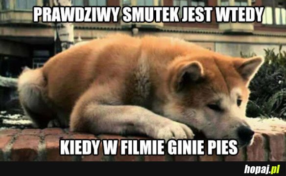 TO JEST PRAWDZIWY SMUTEK