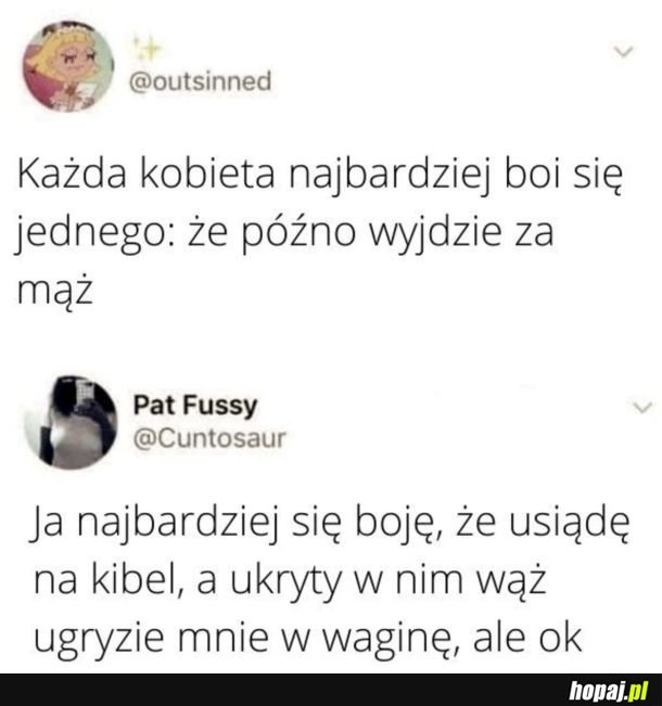 U mnie w bloku kiedyś szczur z kibla wyszedł