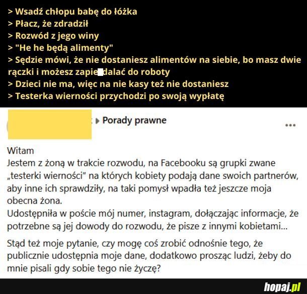 Testerka wierności