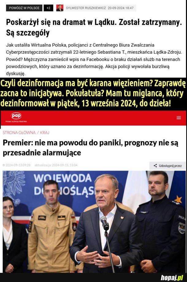 Doniesienie do służb