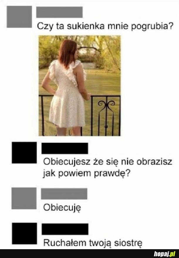 Obiecałeś!