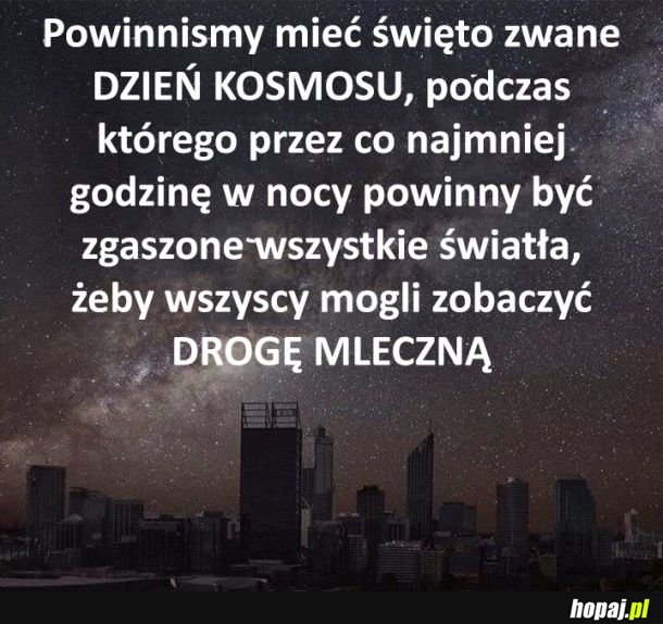 Przydałoby się takie święto