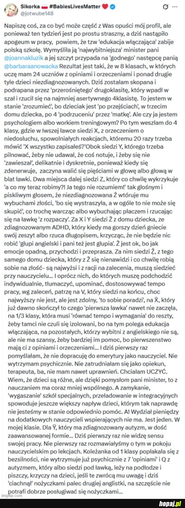Straszne.