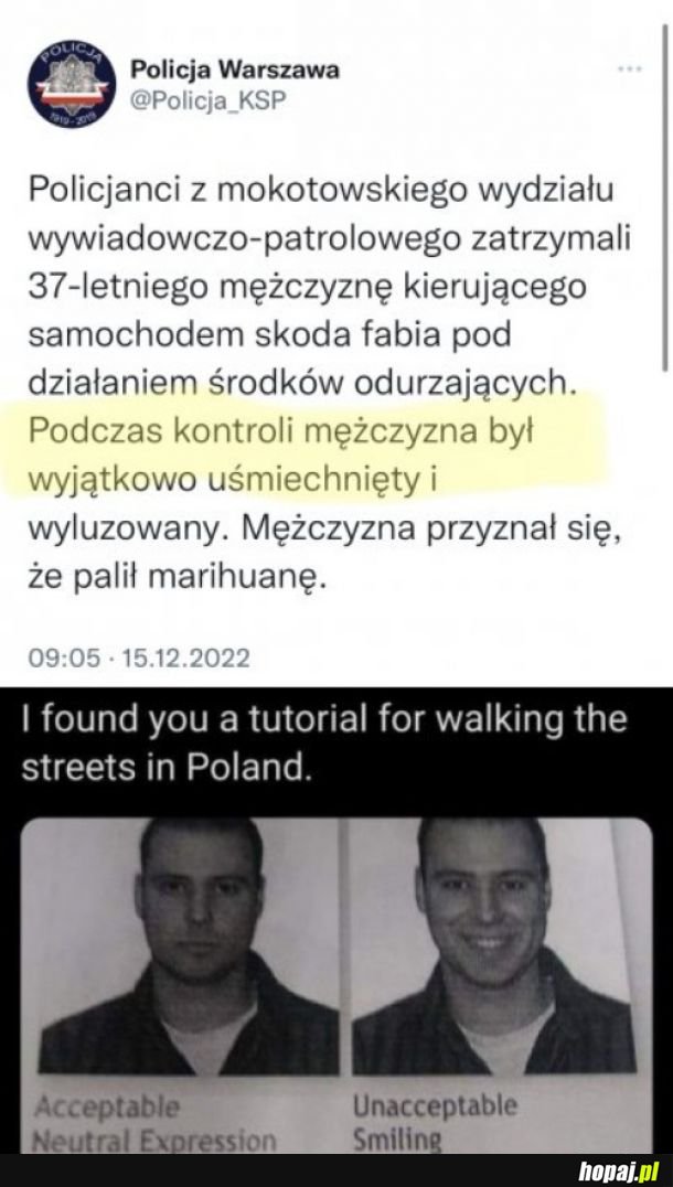 Uwaga, Policja na nowy sposób na typowanie podejrzanych!