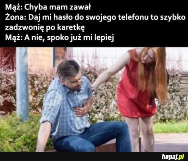 Chyba mam zawał 