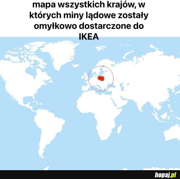 Mina lądowa IKEA