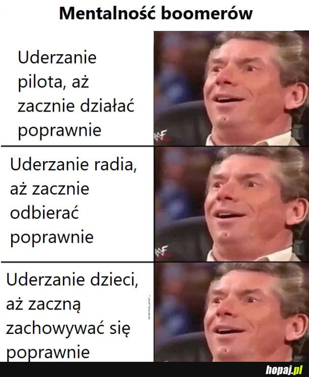 Boomerzy to proste stworzenia