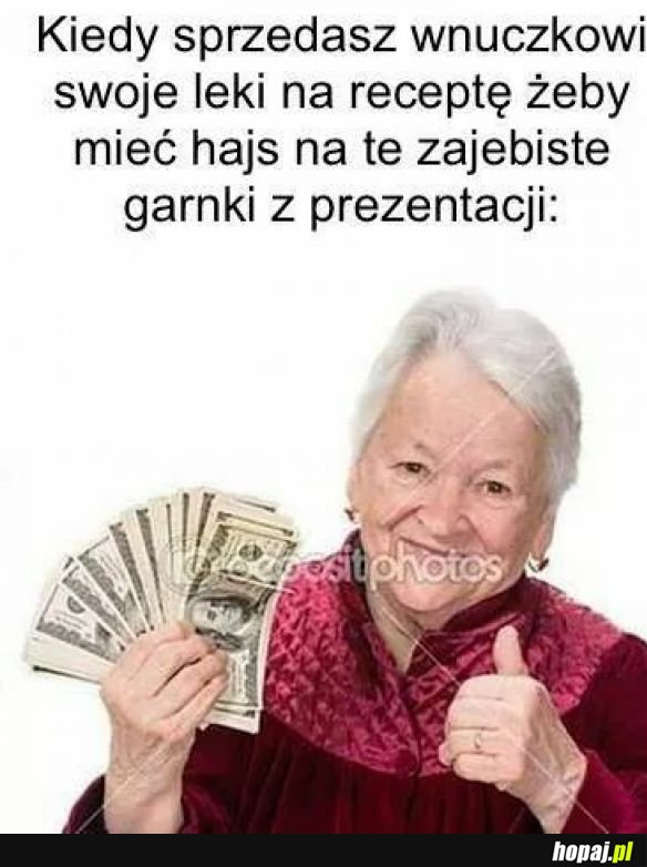 Babcia robi dile