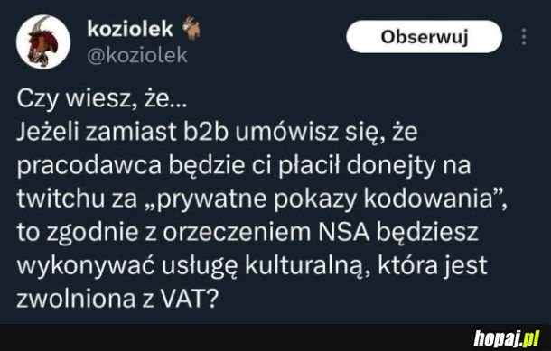 Świetny protip