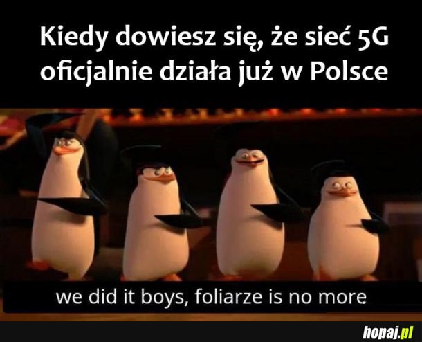 No w końcu