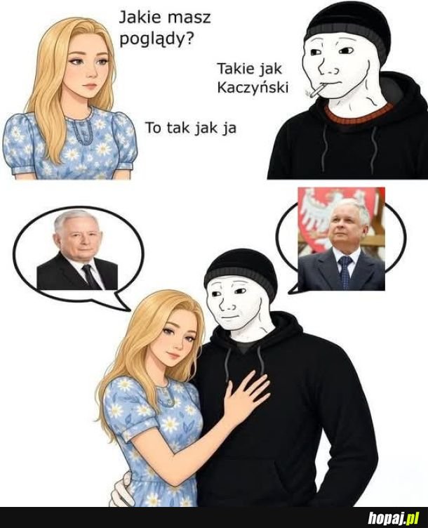 Kiedyś to był Kaczyński, teraz to nie ma Kaczyński