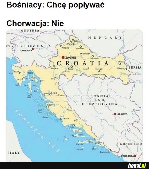 Chorwacja to s**a