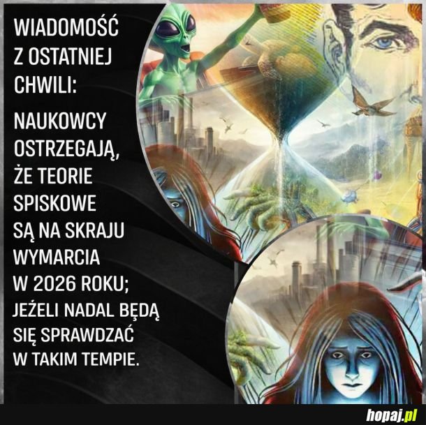 Teorie spiskowe okazuja sie prawda