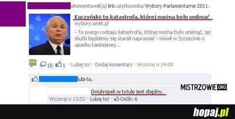 I po co ten dwukropek?
