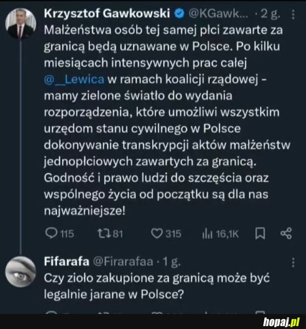Tak, poproszę