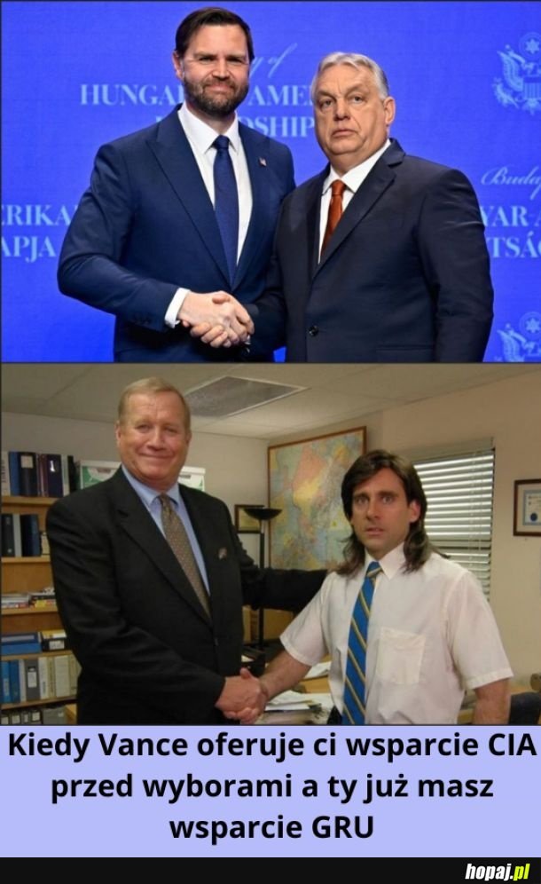 Putin - Orban dwa bratanki.