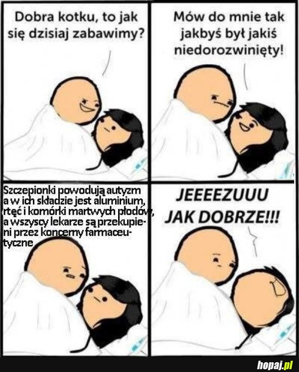 AUTYZM POWODUJE SZCZEPIONKI