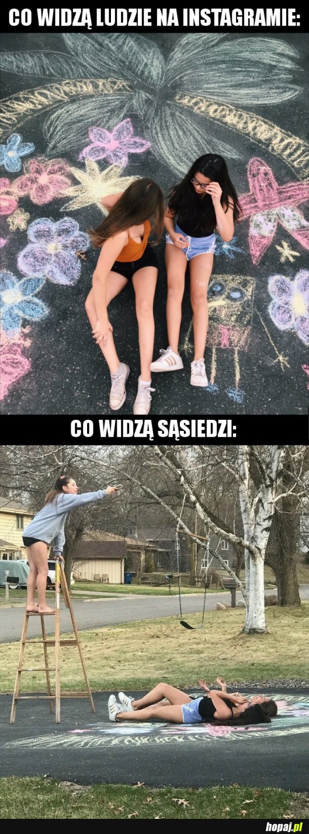 INSTAGRAM VS. RZECZYWISTOŚĆ
