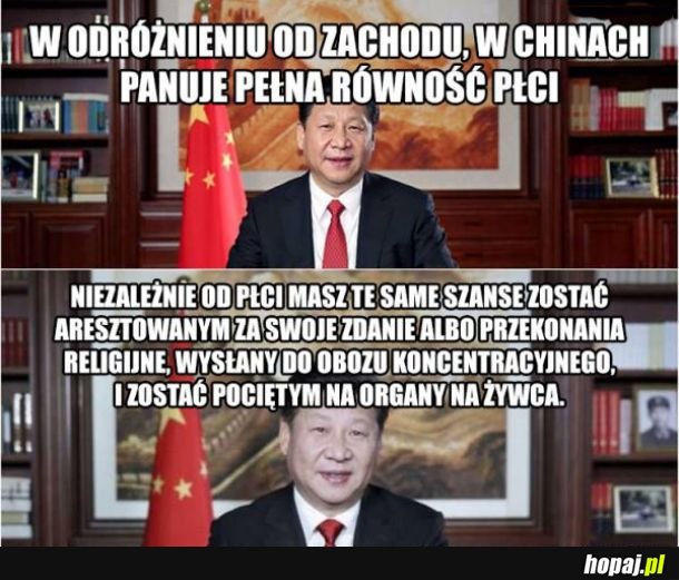 Równość płci w Chinach 