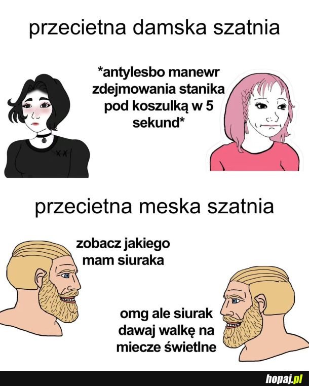 Potwierdzam, byłem tą szatnią