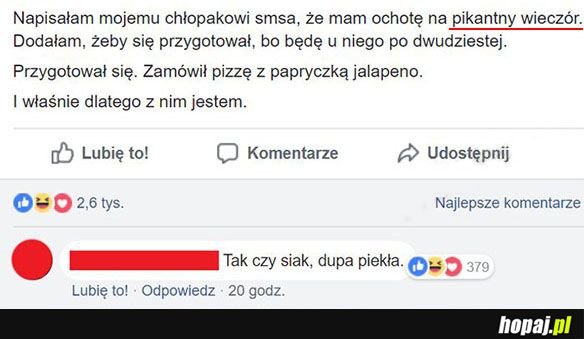 Pikantny wieczór