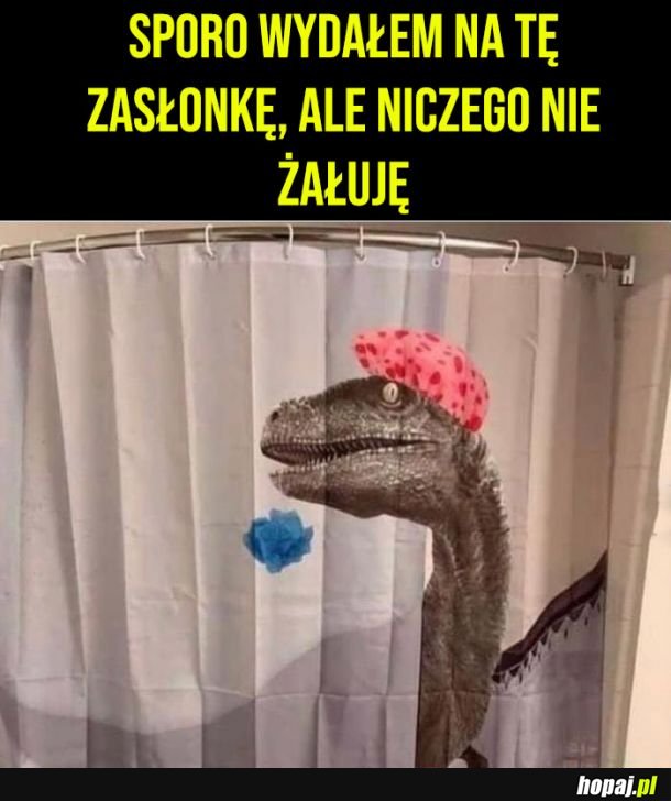 Piękna zasłonka