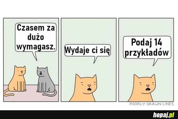 Za duże wymagania