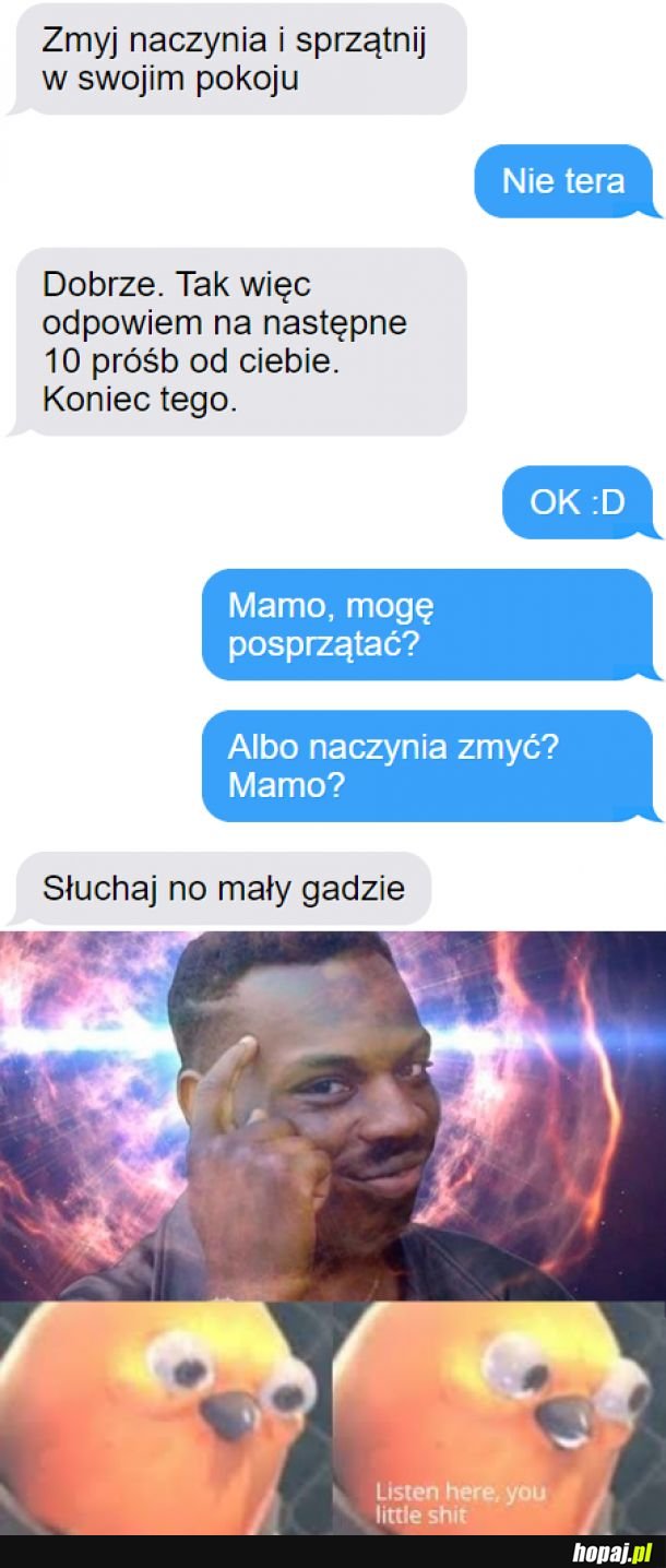 Mama ładnie prosi