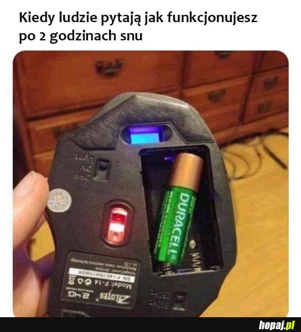 Właśnie tak