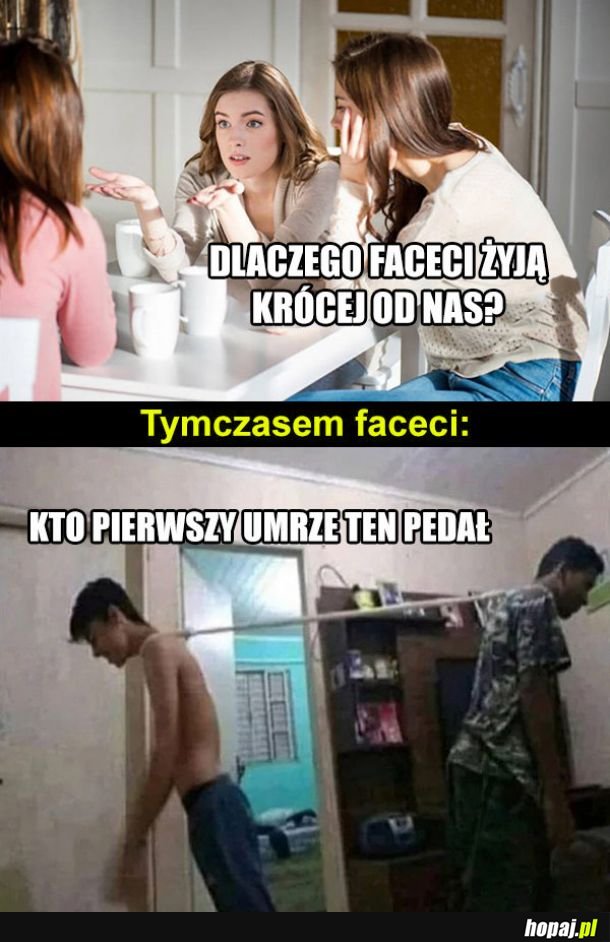 Dlaczego faceci żyją krócej