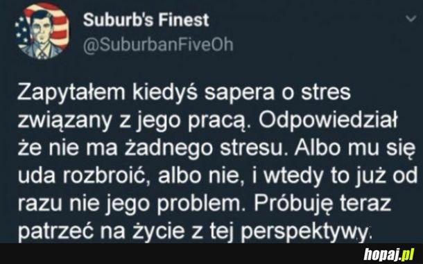 Rozmowa z saperem