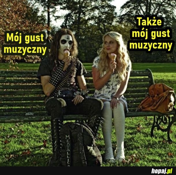 Mój gust muzyczny