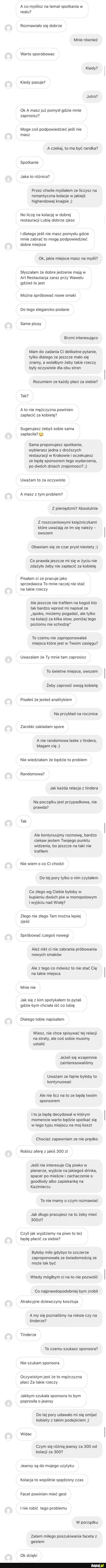 Tymczasem u tinderowych księżniczek bez zmian