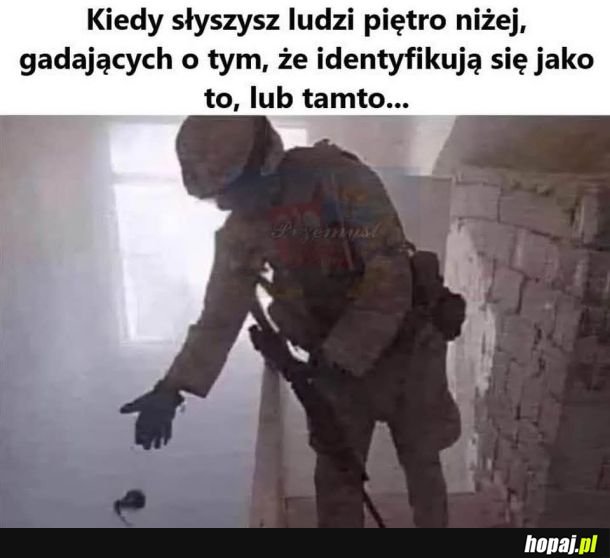 Zawsze to jest jakiś sposób żeby żyć w takim świecie jakim sie chce.