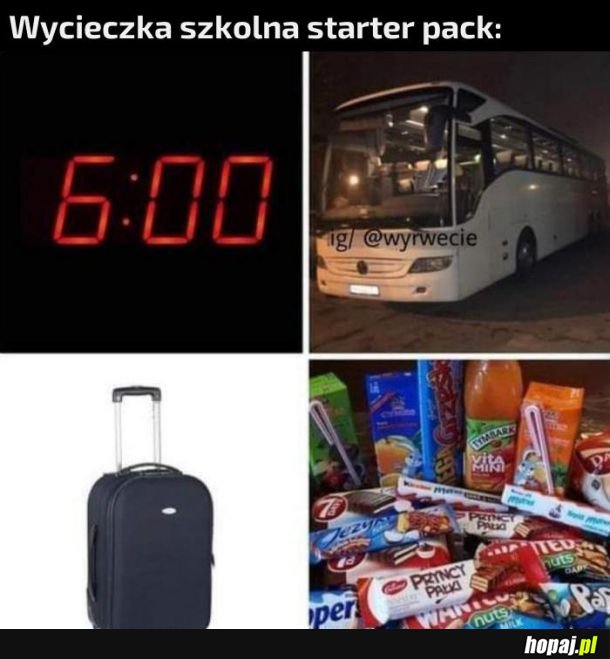 Wycieczka szkolna