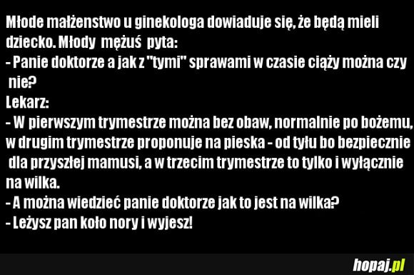 Młode małżeństwo u ginekologa