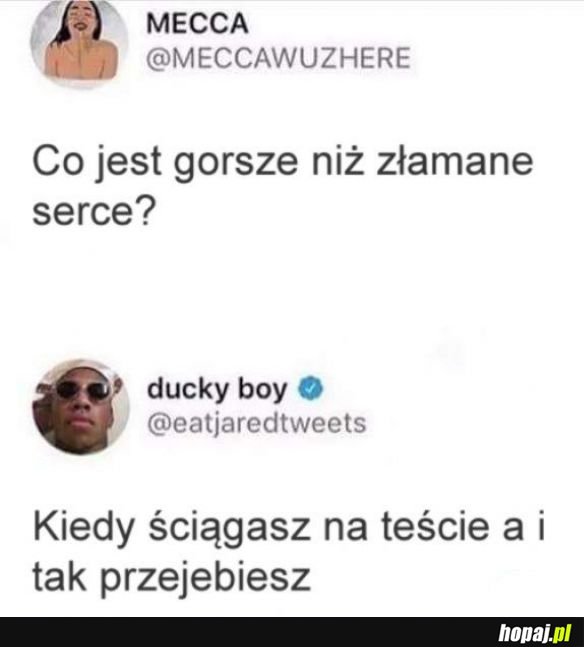 Gorsze niż złamane serce