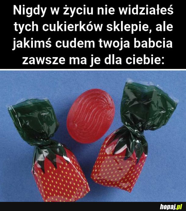 Cukierki babciowe