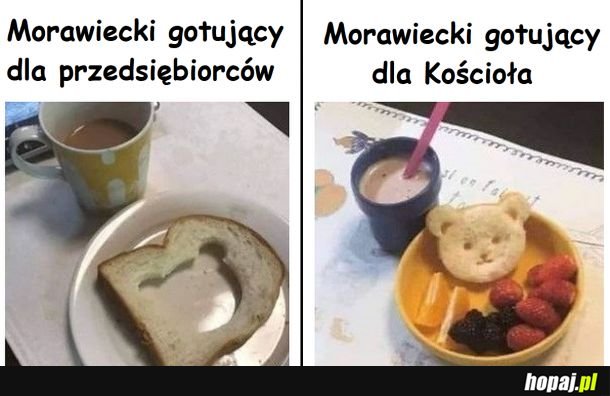 Morawiecki gotuje