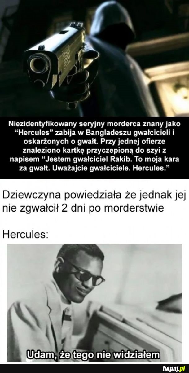 Morderca znany jako 'Hercules' zabija gwałcicieli i oskarżonych o gwałt w Bangladeszu