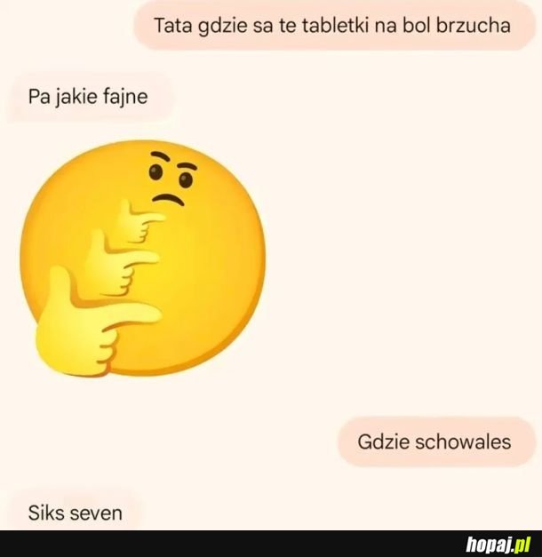 Tata chyba ma udar