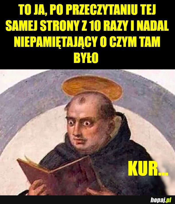 Wiedza wchodzi opornie