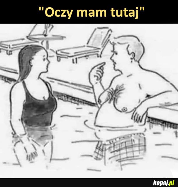 Oczy mam tutaj